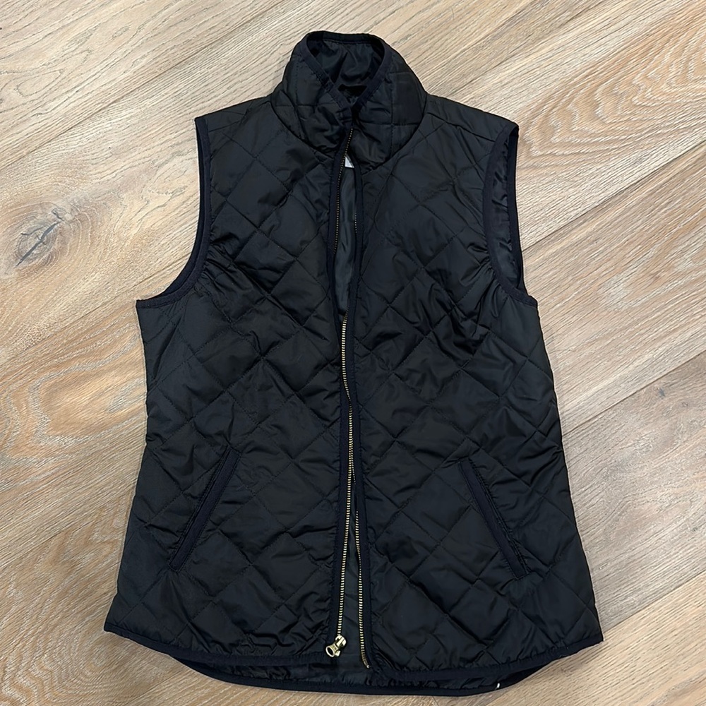 Quilted puffer vest